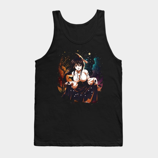 Ecchi Delight High School DxD Anime-Inspired Graphic Tee Tank Top by Thunder Lighthouse